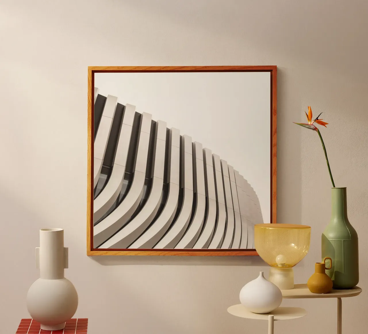 Minimal Architektur plexiglass da Flo Klein