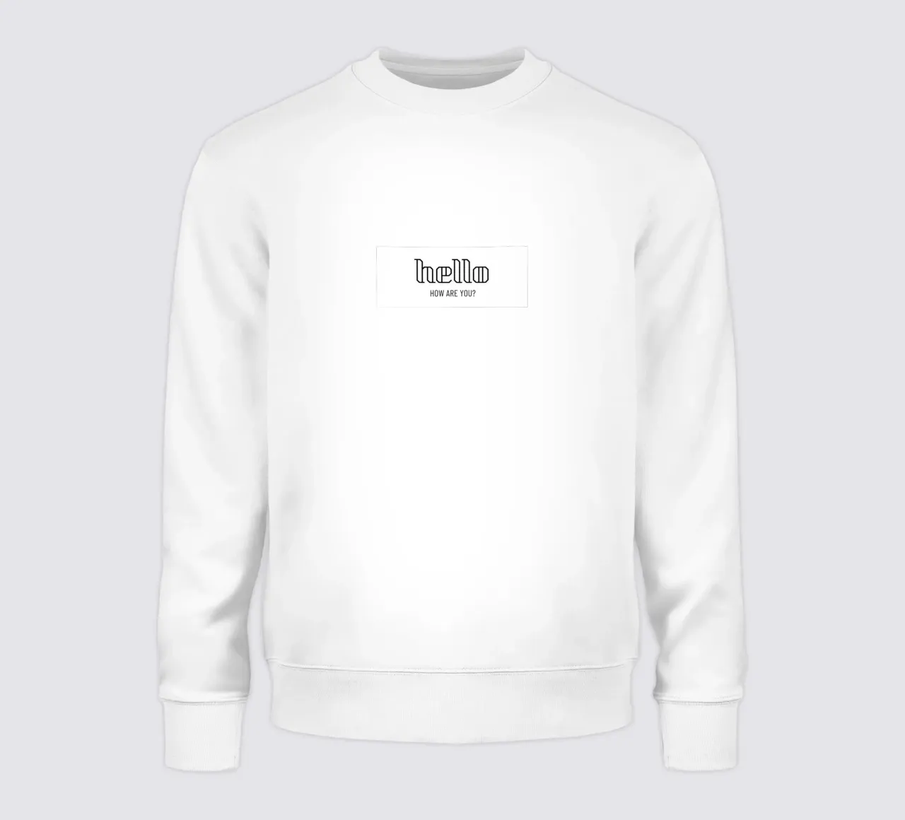 Hello, how are you? sudadera de DLart