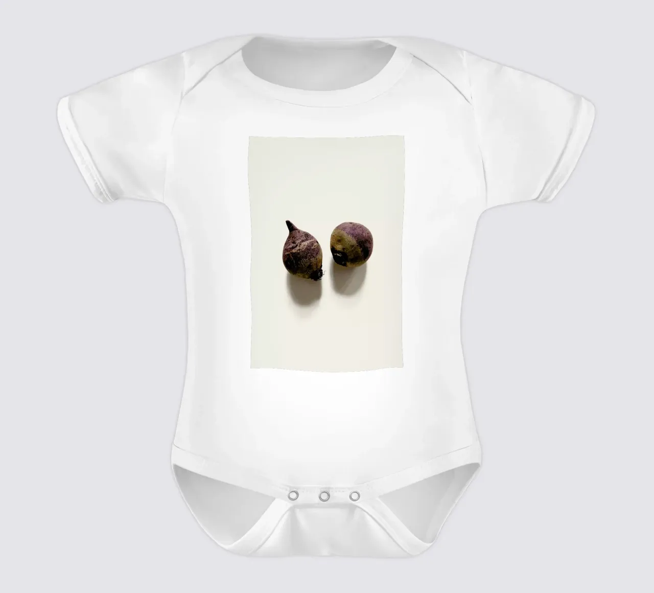 Beetroots body neonato maniche corte da Elena Veronese