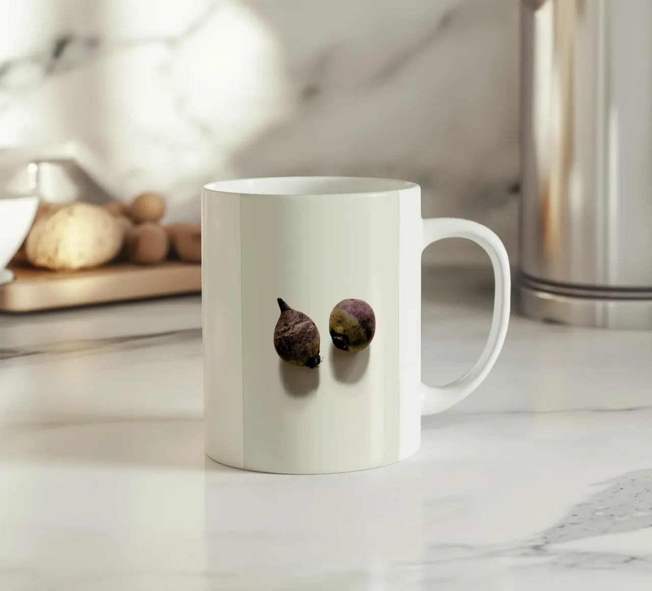 Beetroots tazza in ceramica da Elena Veronese
