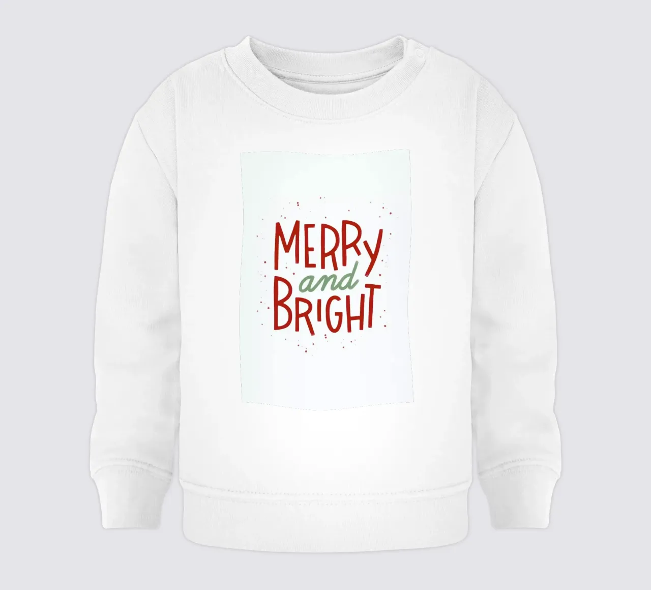 Merry And Bright felpa neonato da Summerchamps
