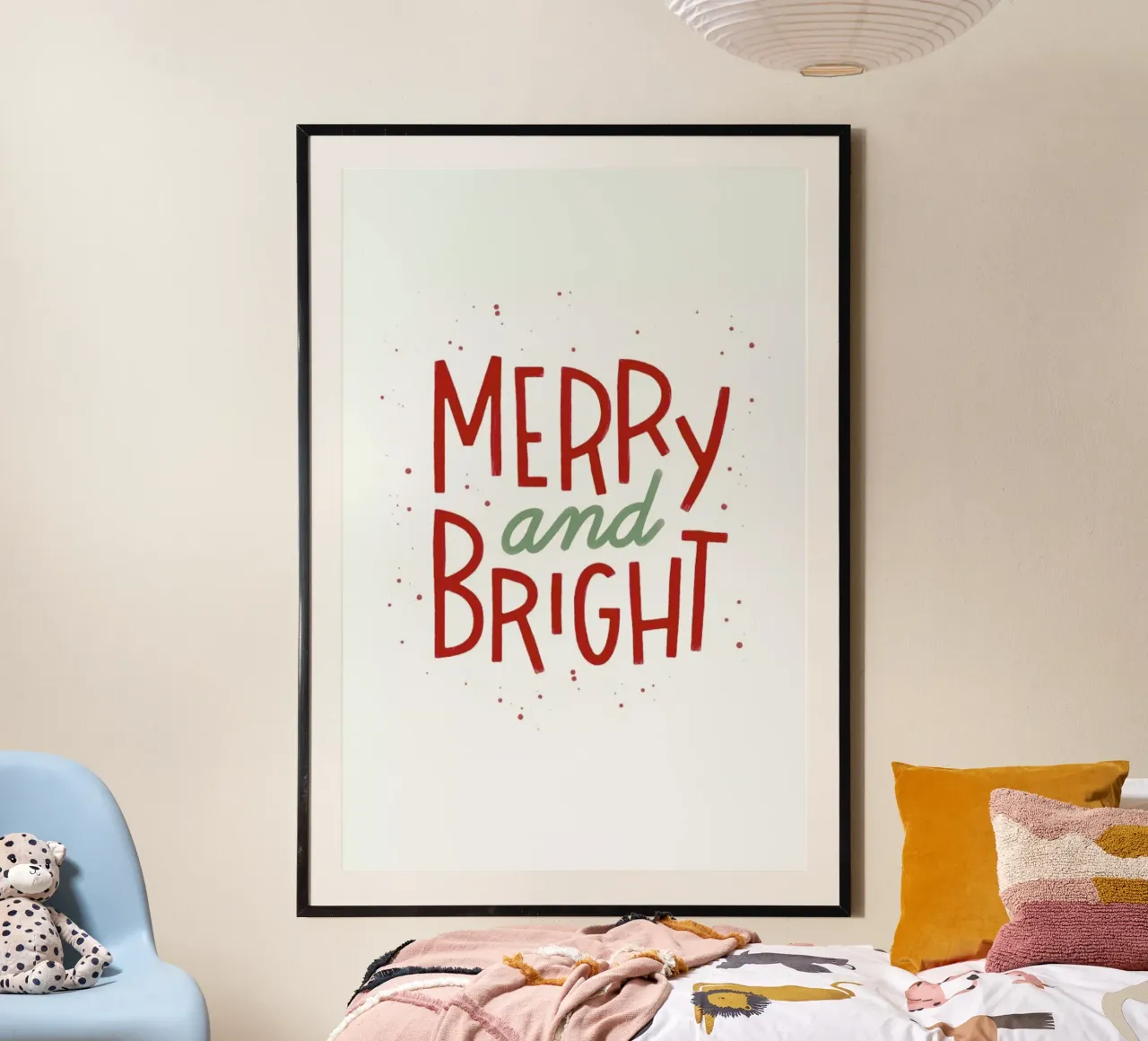 Merry And Bright poster by Summerchamps