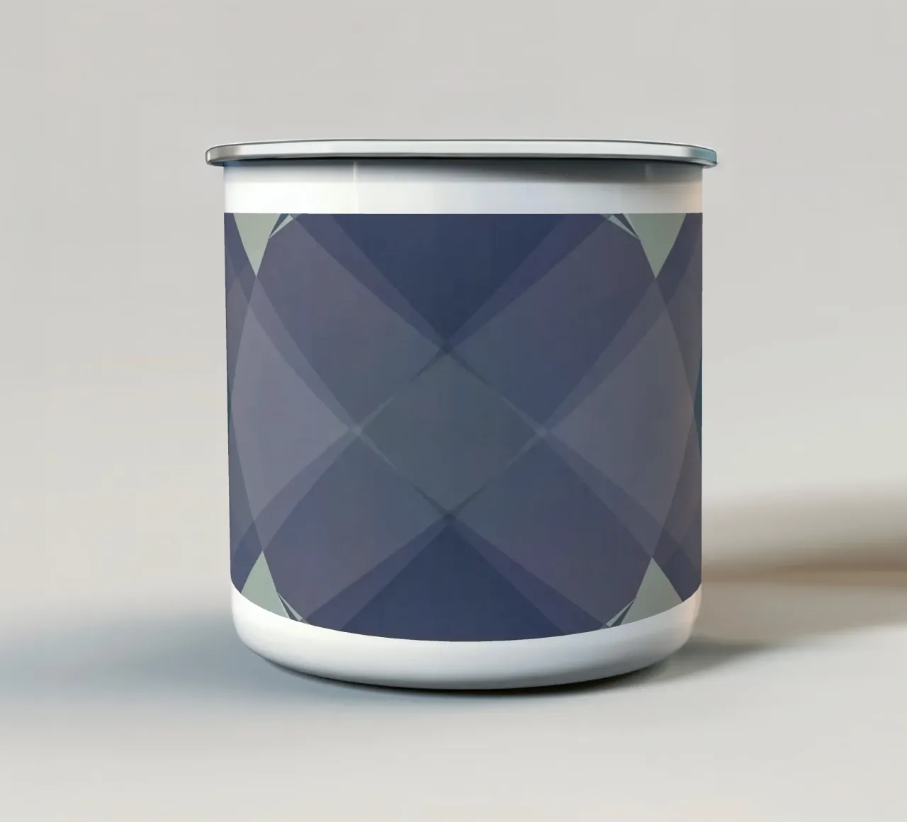 Geometria moderna n. 21 tazza in smalto da Metron