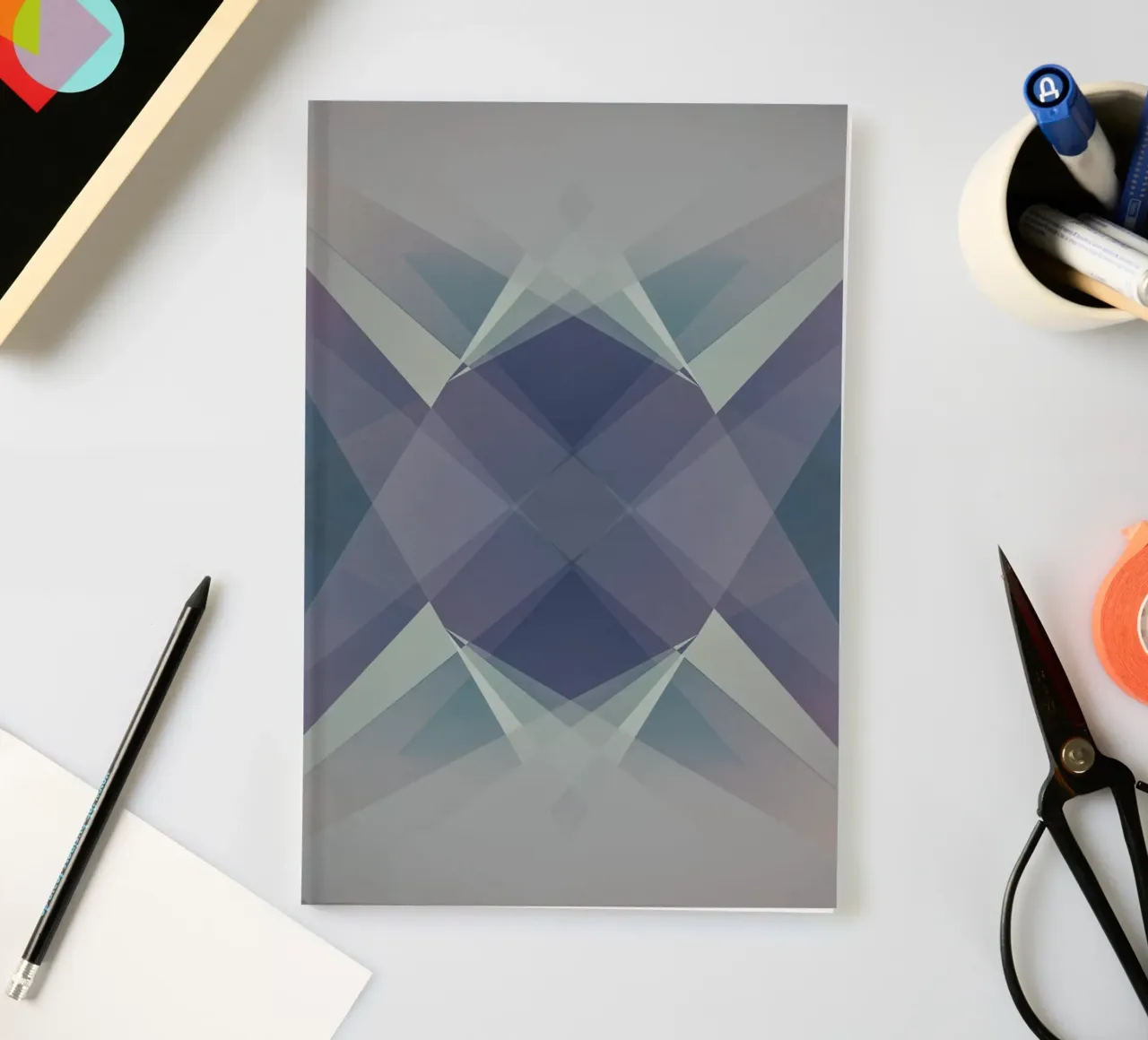 Modern Geometry No 21 notebook by Metron
