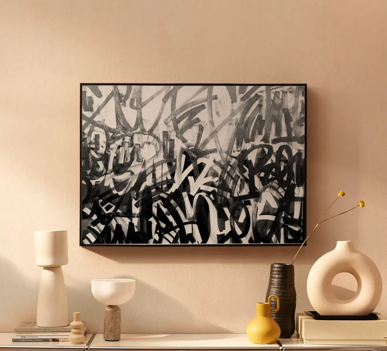 Graffiti Art plexiglass da Flo Klein