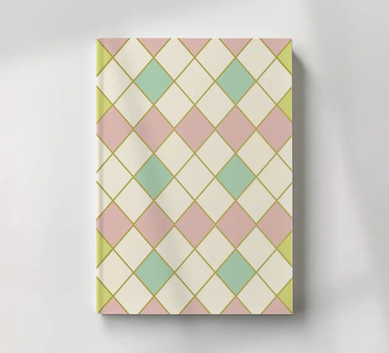 Pastel Geometric Harmony notebook by Metron