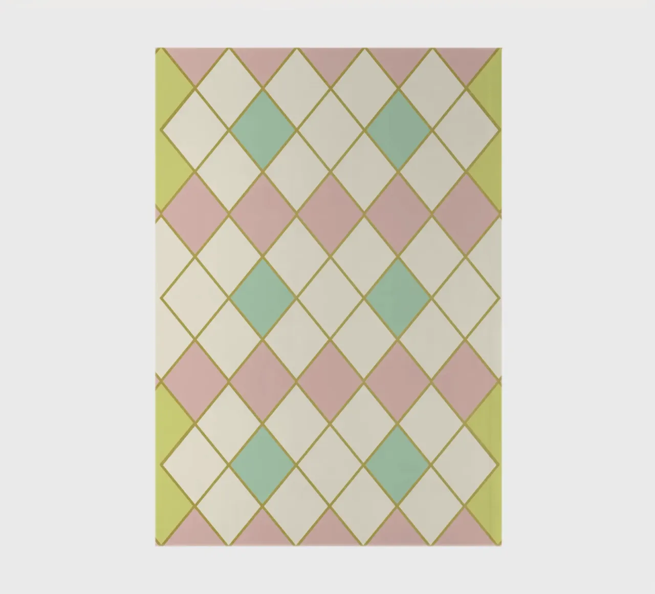 Pastel Geometric Harmony notebook by Metron