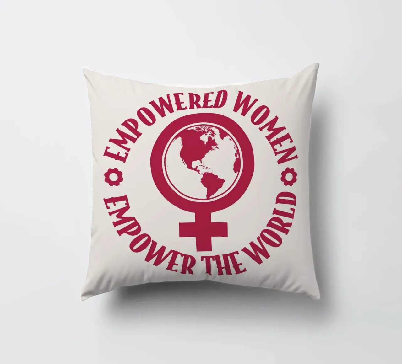 Le donne emancipate danno potere al mondo cuscino da cafelab