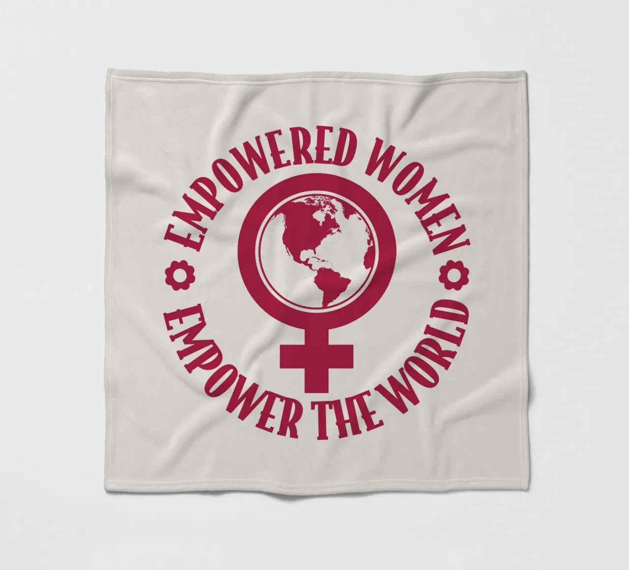 Le donne emancipate danno potere al mondo coperta in pile da cafelab