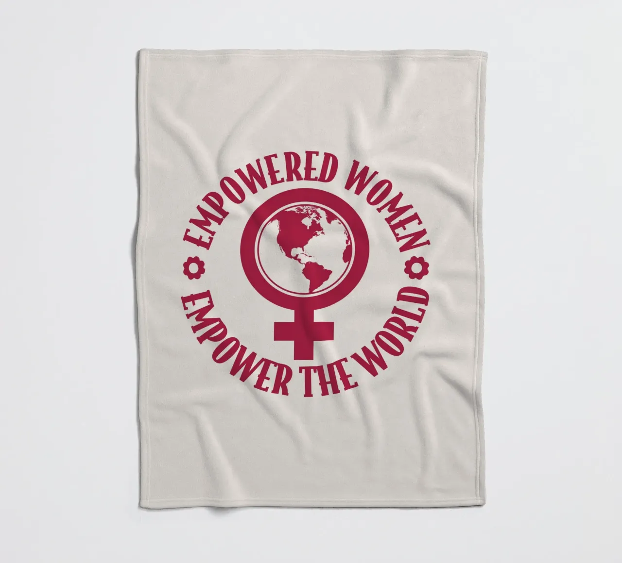 Le donne emancipate danno potere al mondo coperta in pile da cafelab