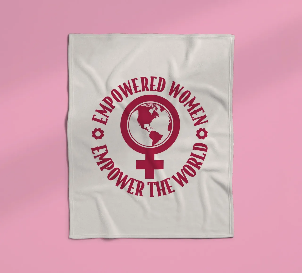 Le donne emancipate danno potere al mondo coperta in pile da cafelab