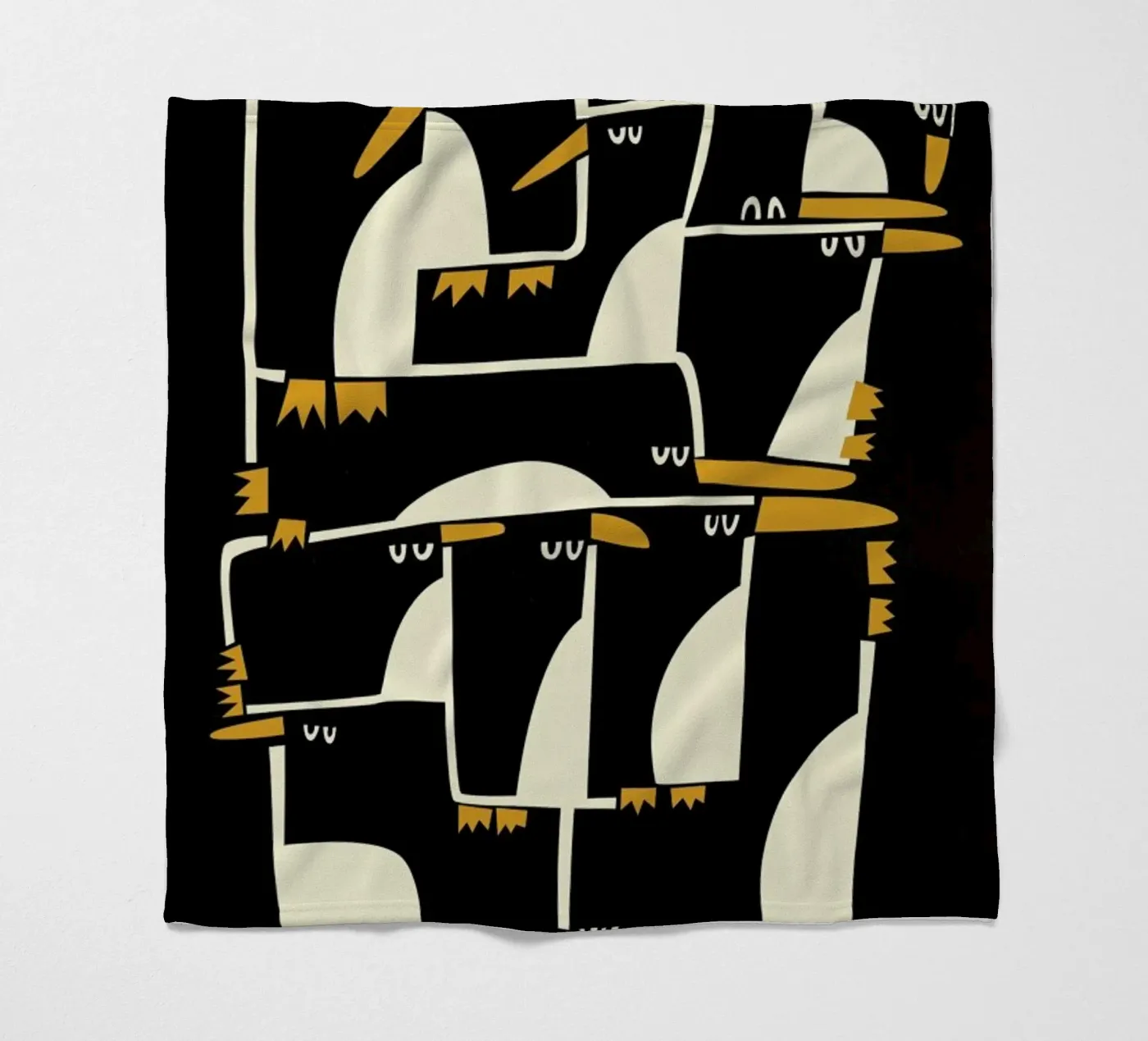 Penguins Fleecedecke von Fox & Velvet