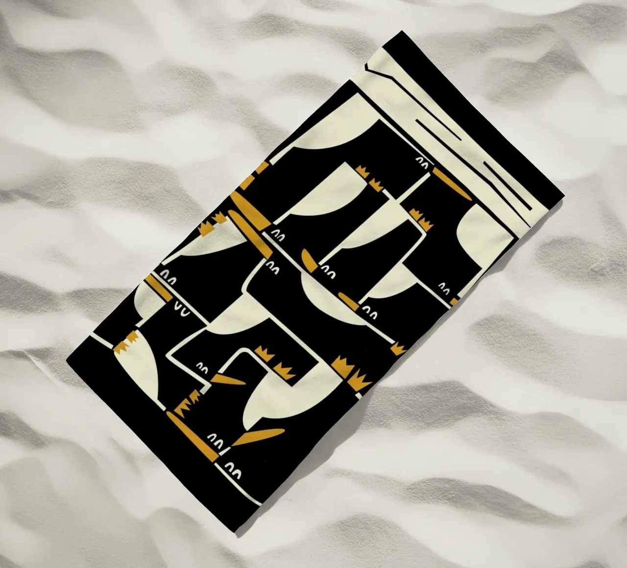 Penguins telo mare da Fox & Velvet