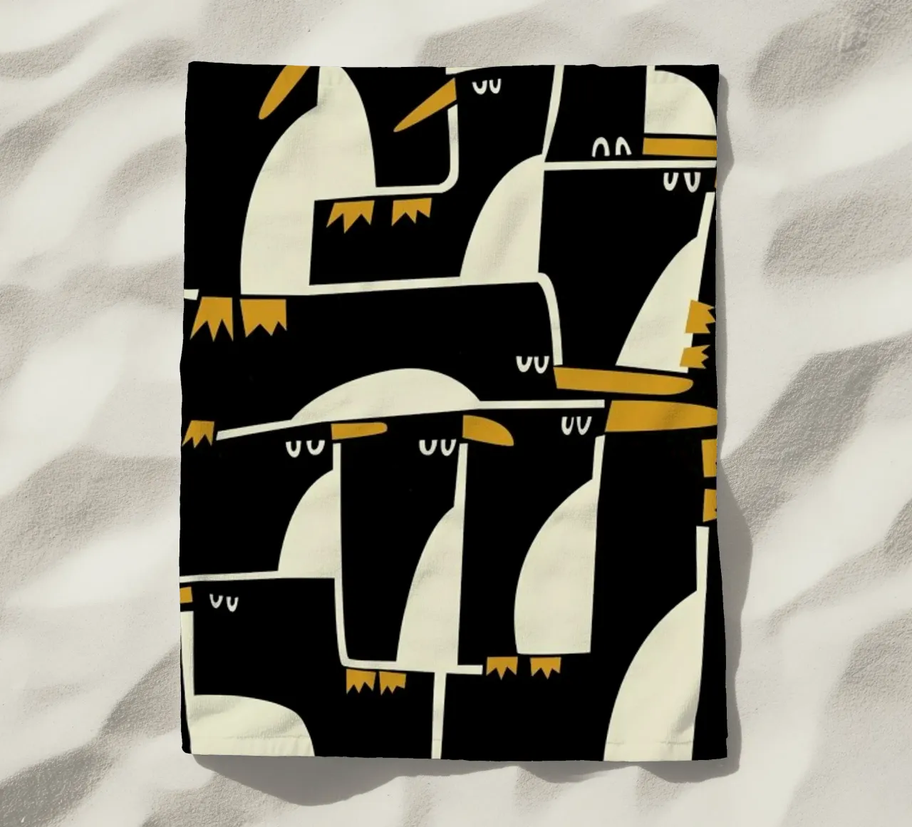 Penguins telo mare da Fox & Velvet