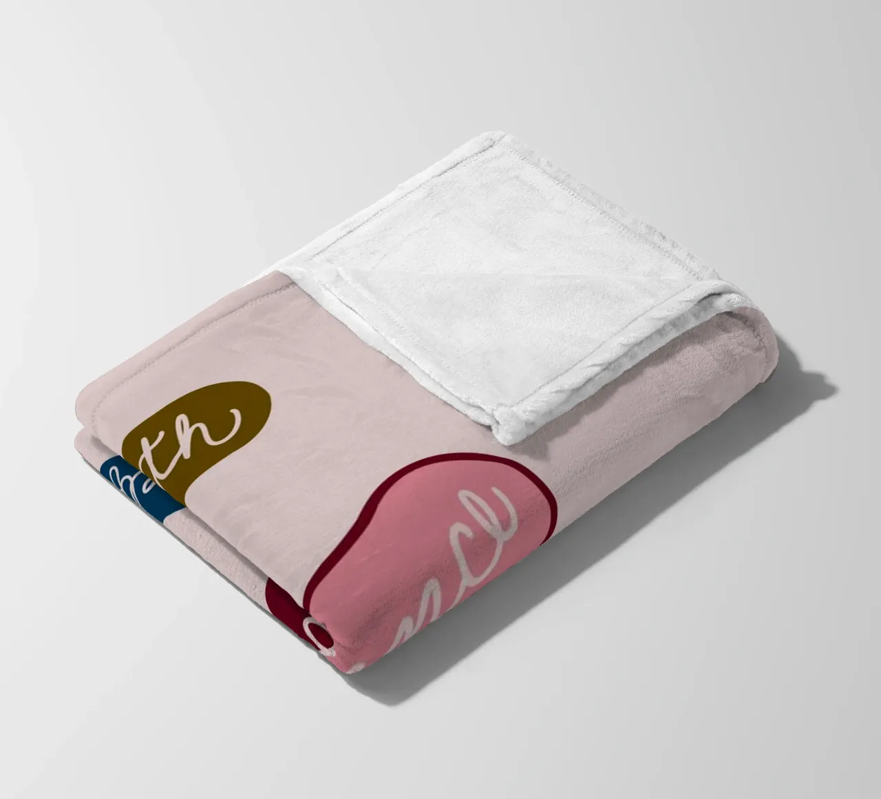 Daily Positive Pills fleece blanket by Magnific