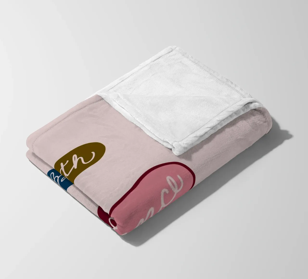 Daily Positive Pills fleece blanket by Magnific