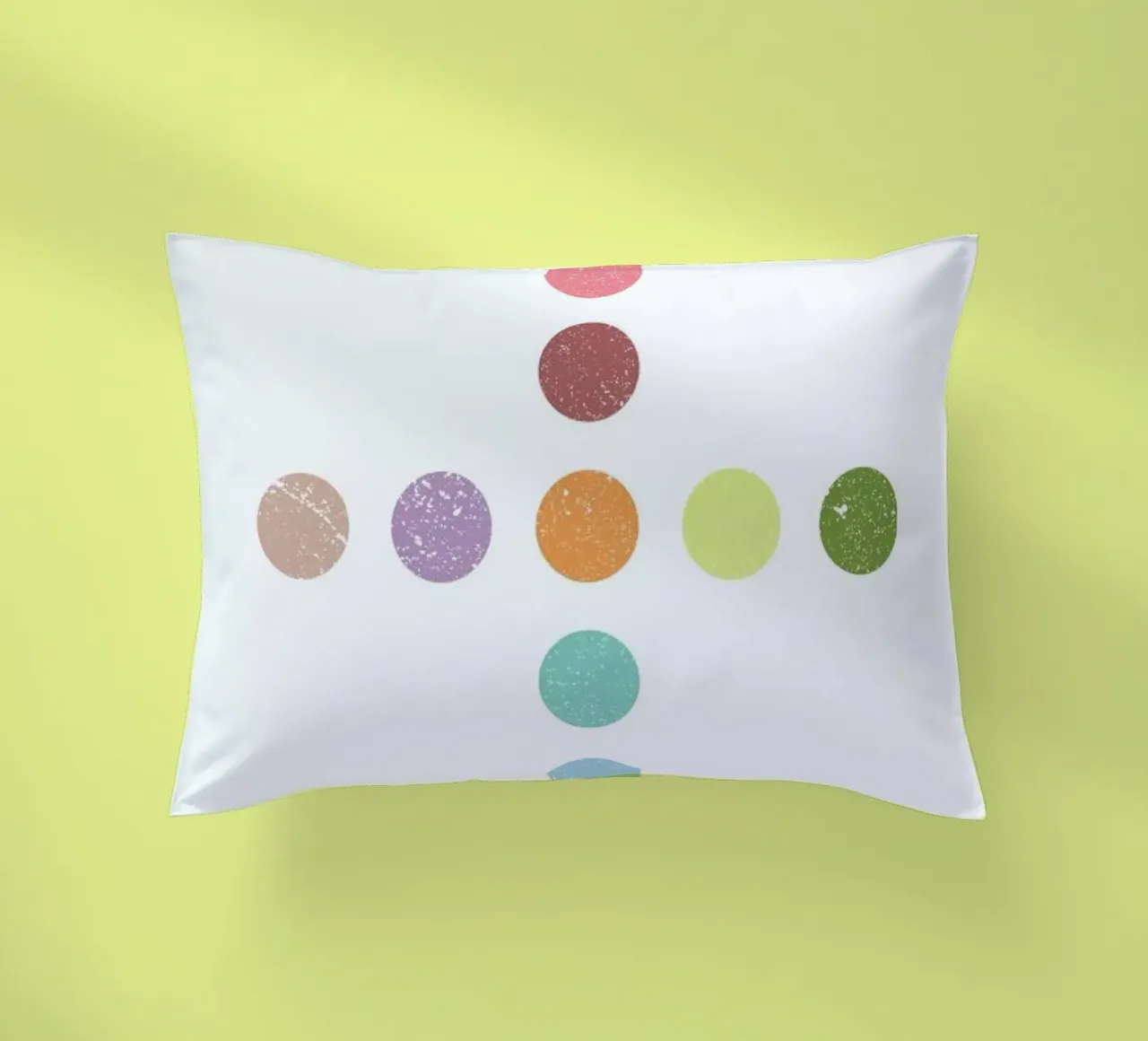 Color Dots Cross cuscino da LeDieg
