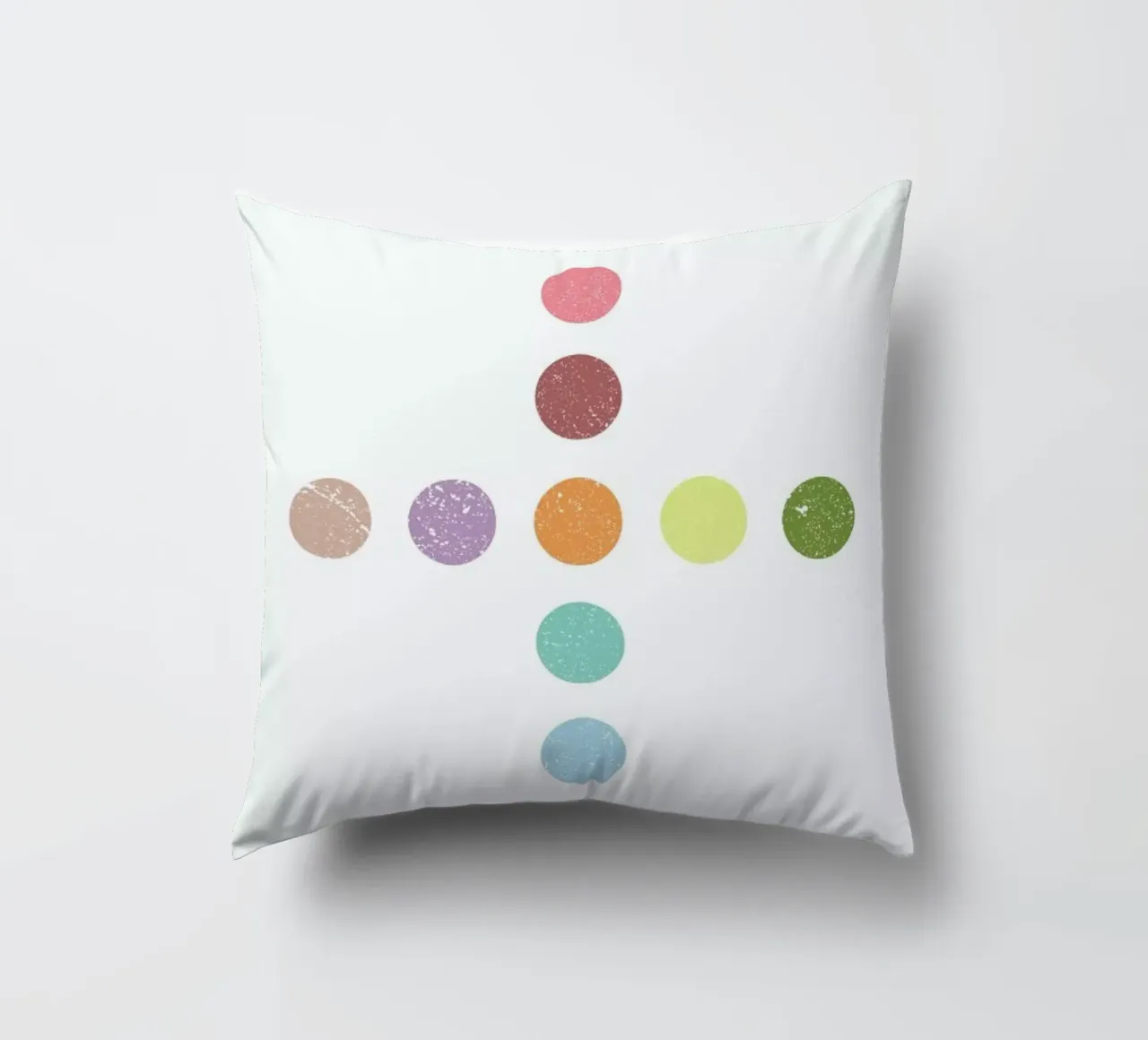 Color Dots Cross cuscino da LeDieg