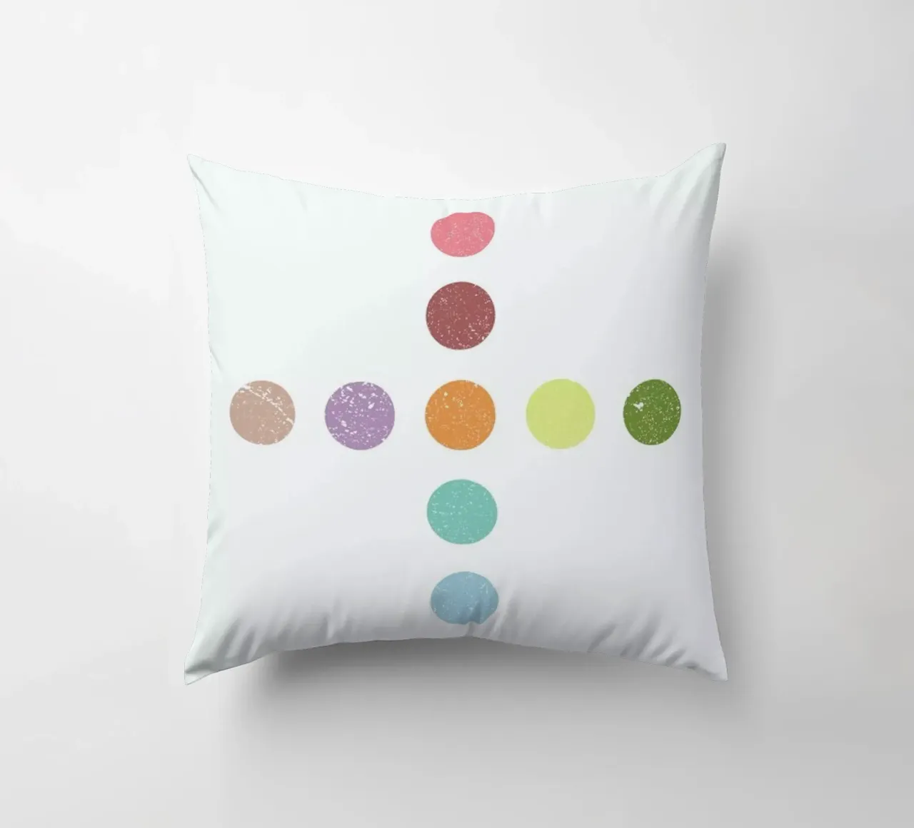 Color Dots Cross cuscino da LeDieg