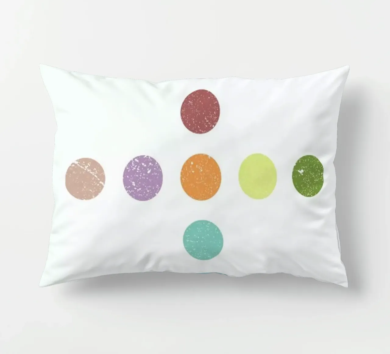 Color Dots Cross cuscino da LeDieg