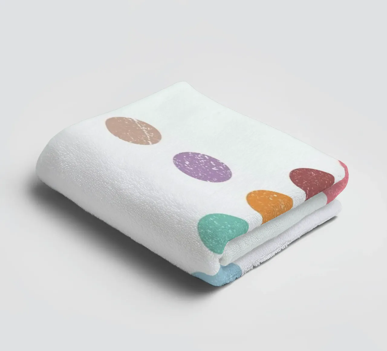 Color Dots Cross asciugamano da bagno da LeDieg