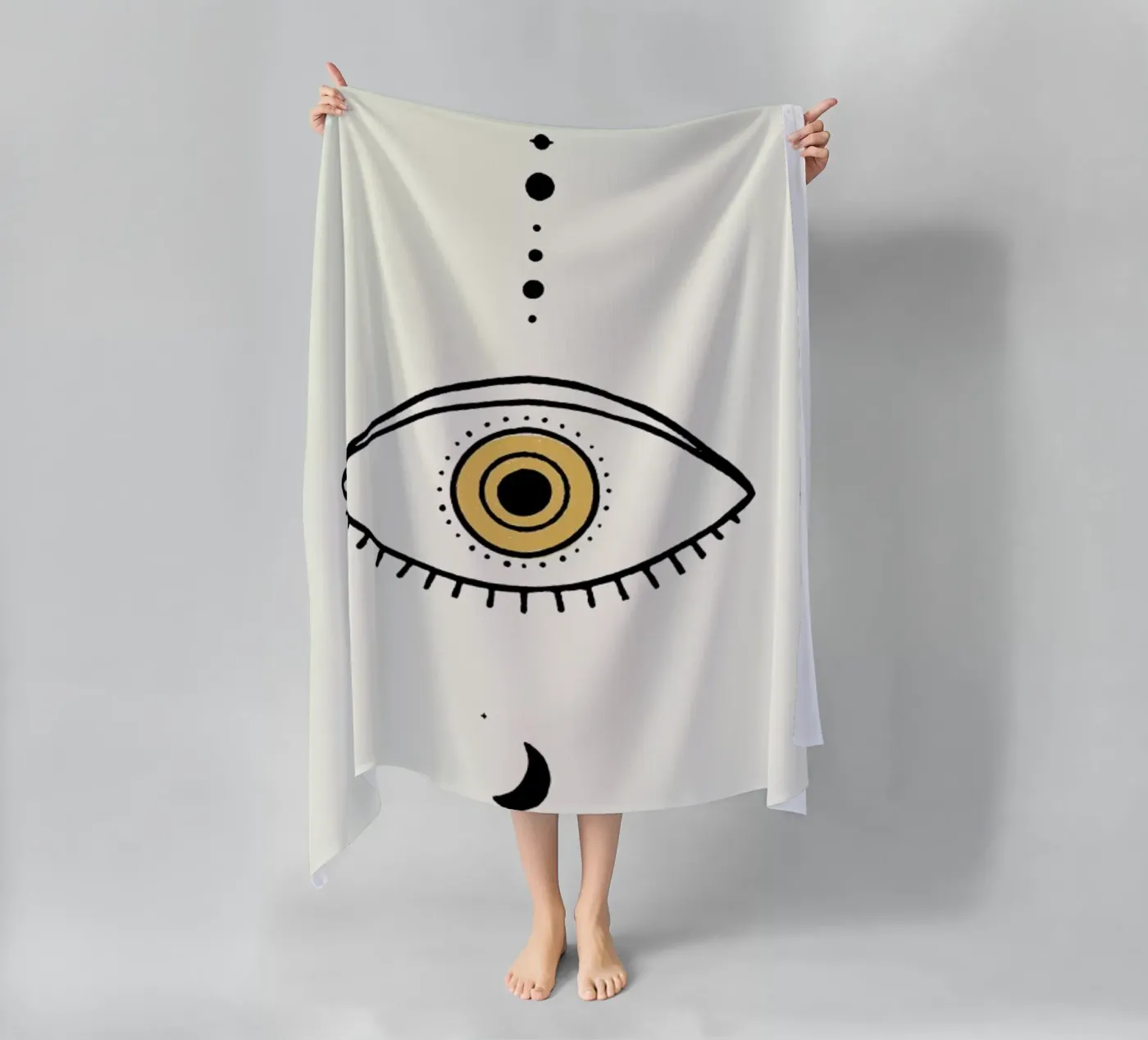 Eye Moon telo mare da Florent Bodart