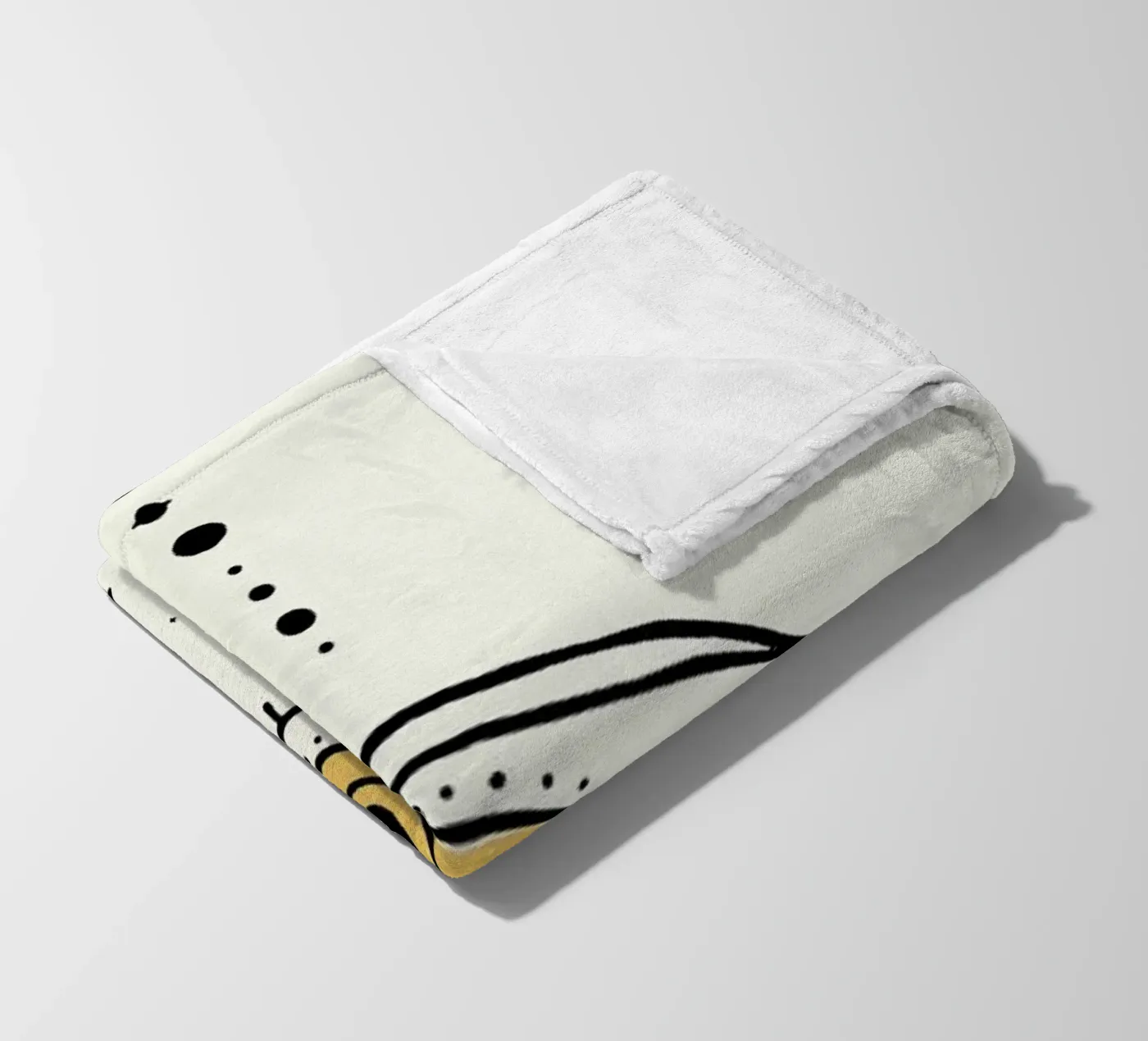 Eye Moon Fleecedecke von Florent Bodart