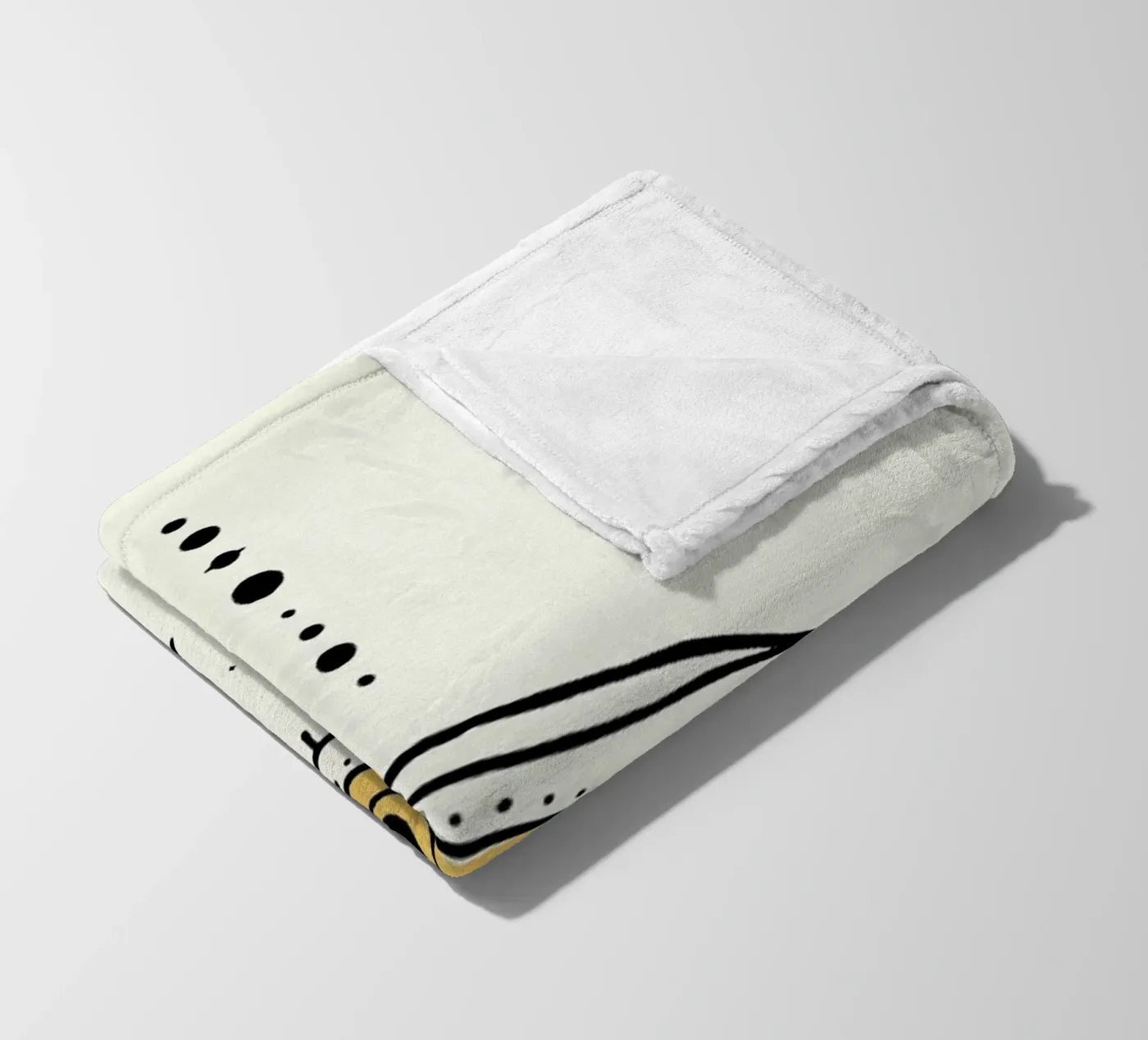 Eye Moon Fleecedecke von Florent Bodart