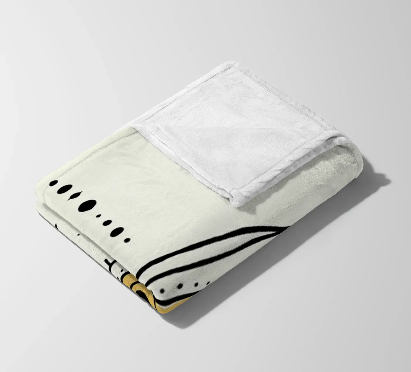 Eye Moon Fleecedecke von Florent Bodart