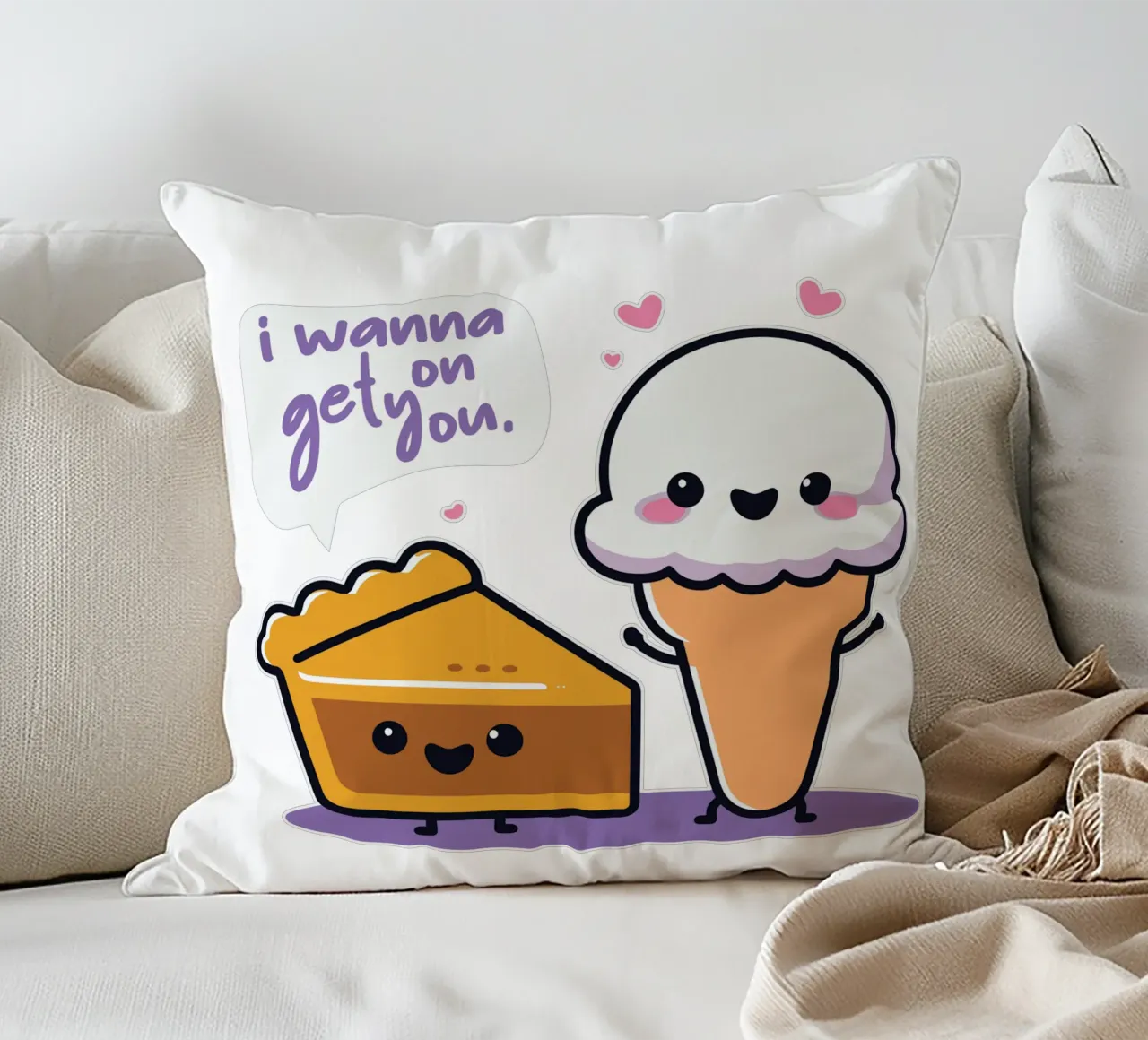 I wanna get on you cuscino da edsonramosart