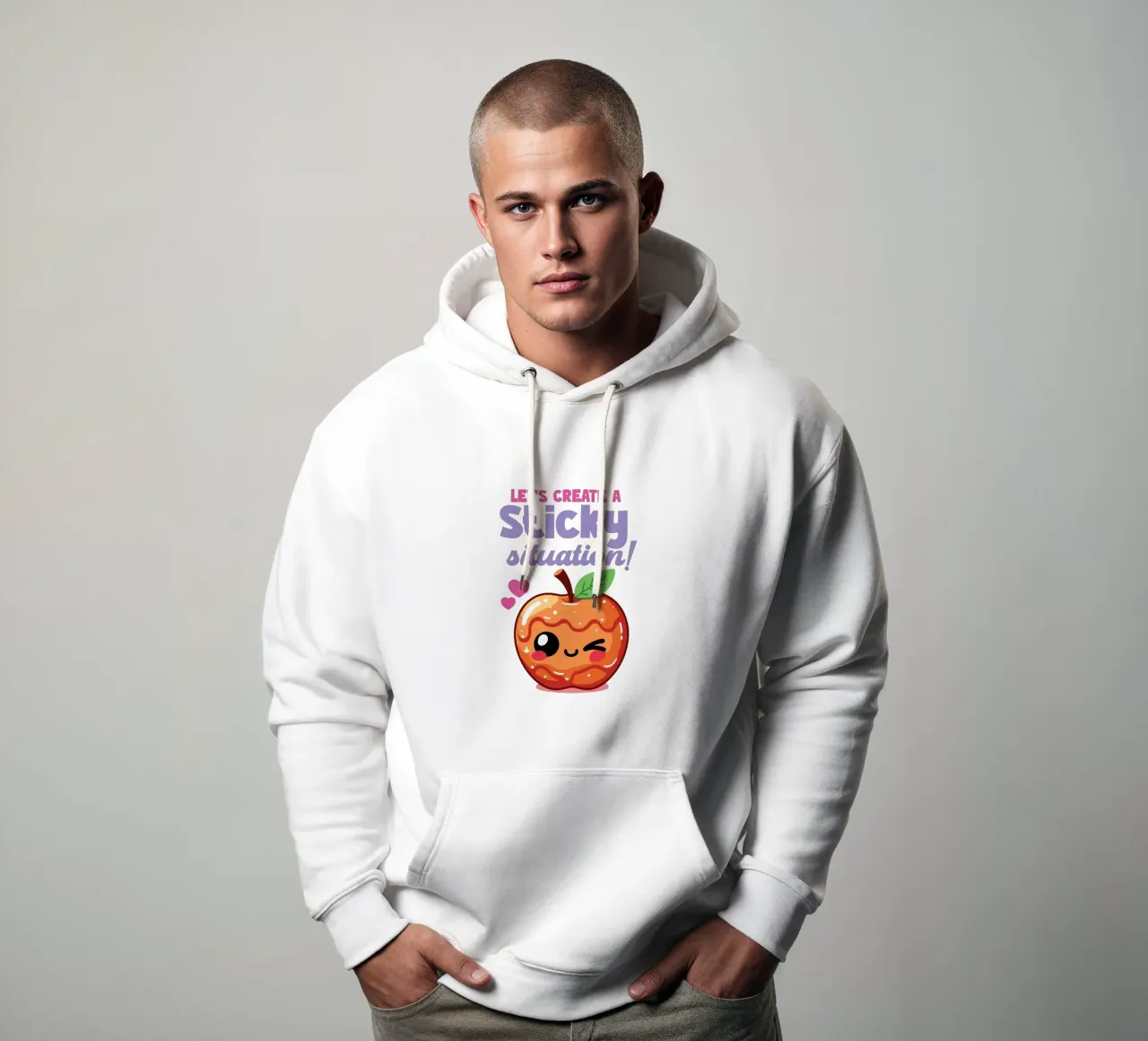Let's create a sticky situation! Hoodie von edsonramosart