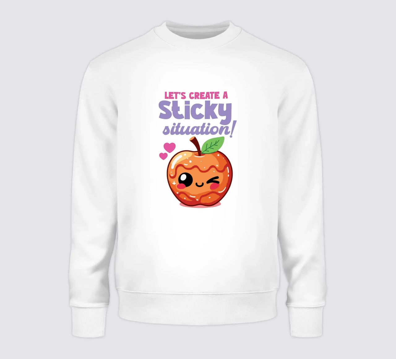 Let's create a sticky situation! felpa da edsonramosart