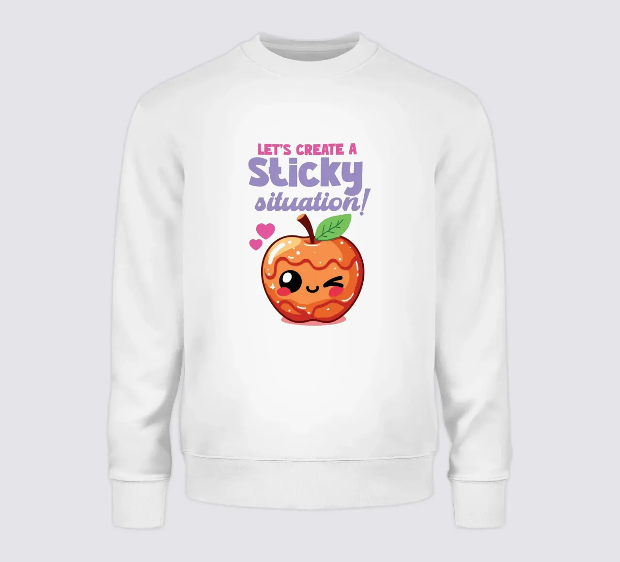 Let's create a sticky situation! sweatshirt van edsonramosart