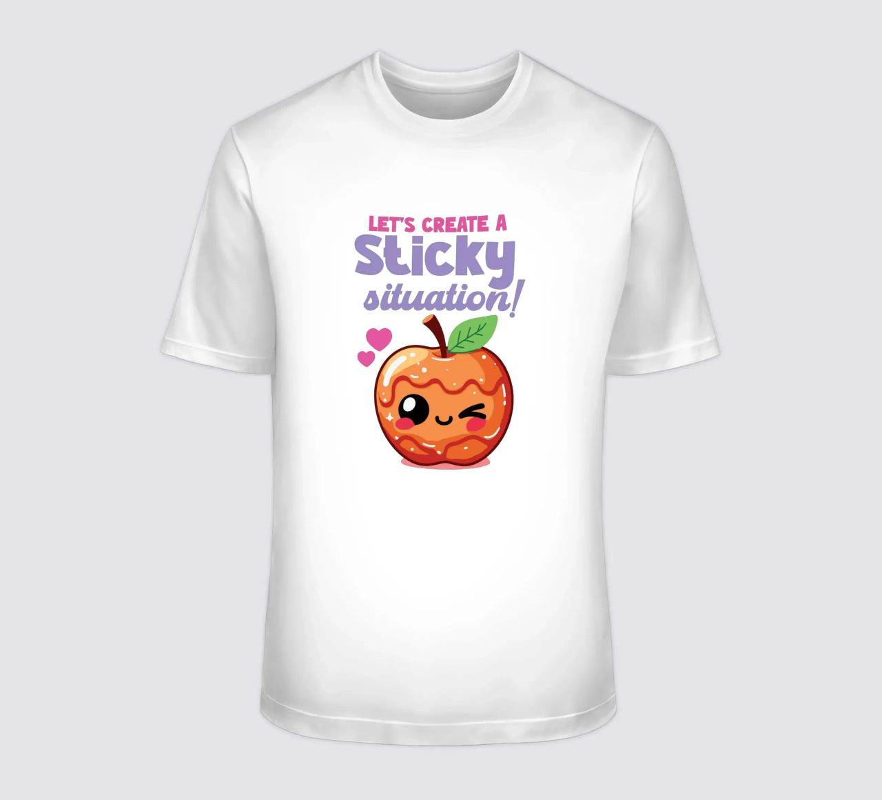 Let's create a sticky situation! t-shirt da edsonramosart