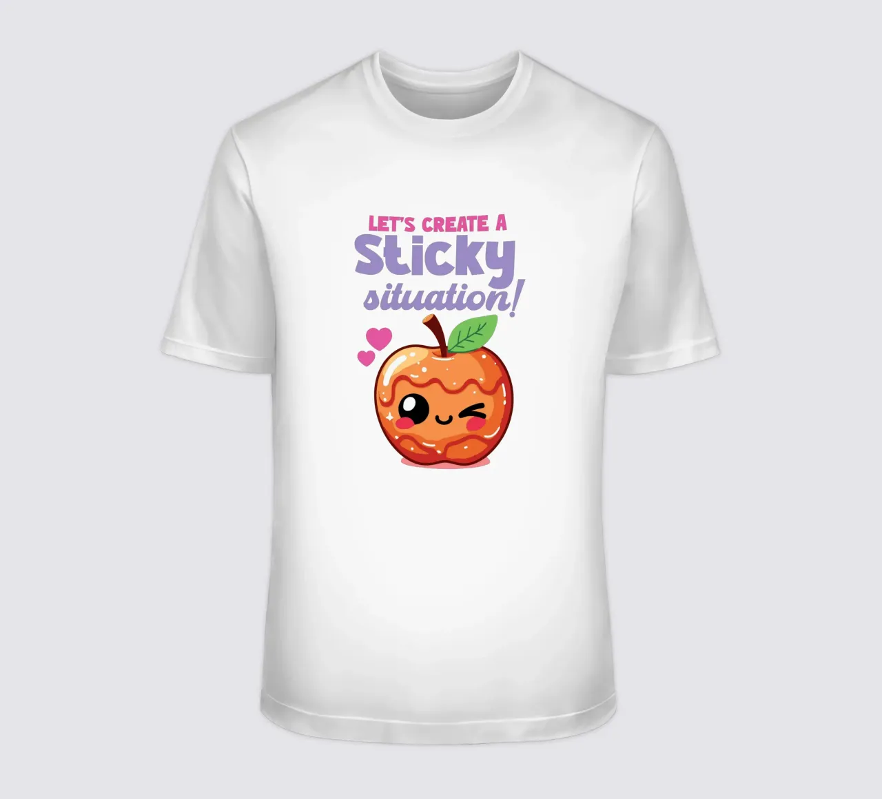 Let's create a sticky situation! t-shirt da edsonramosart
