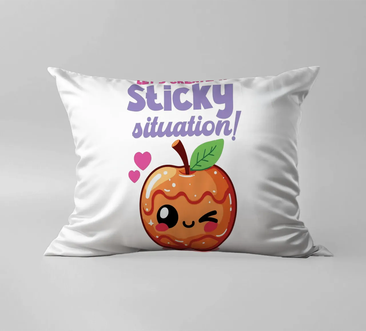 Let's create a sticky situation! cuscino da edsonramosart