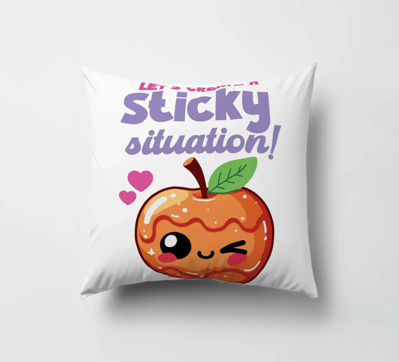 Let's create a sticky situation! cuscino da edsonramosart