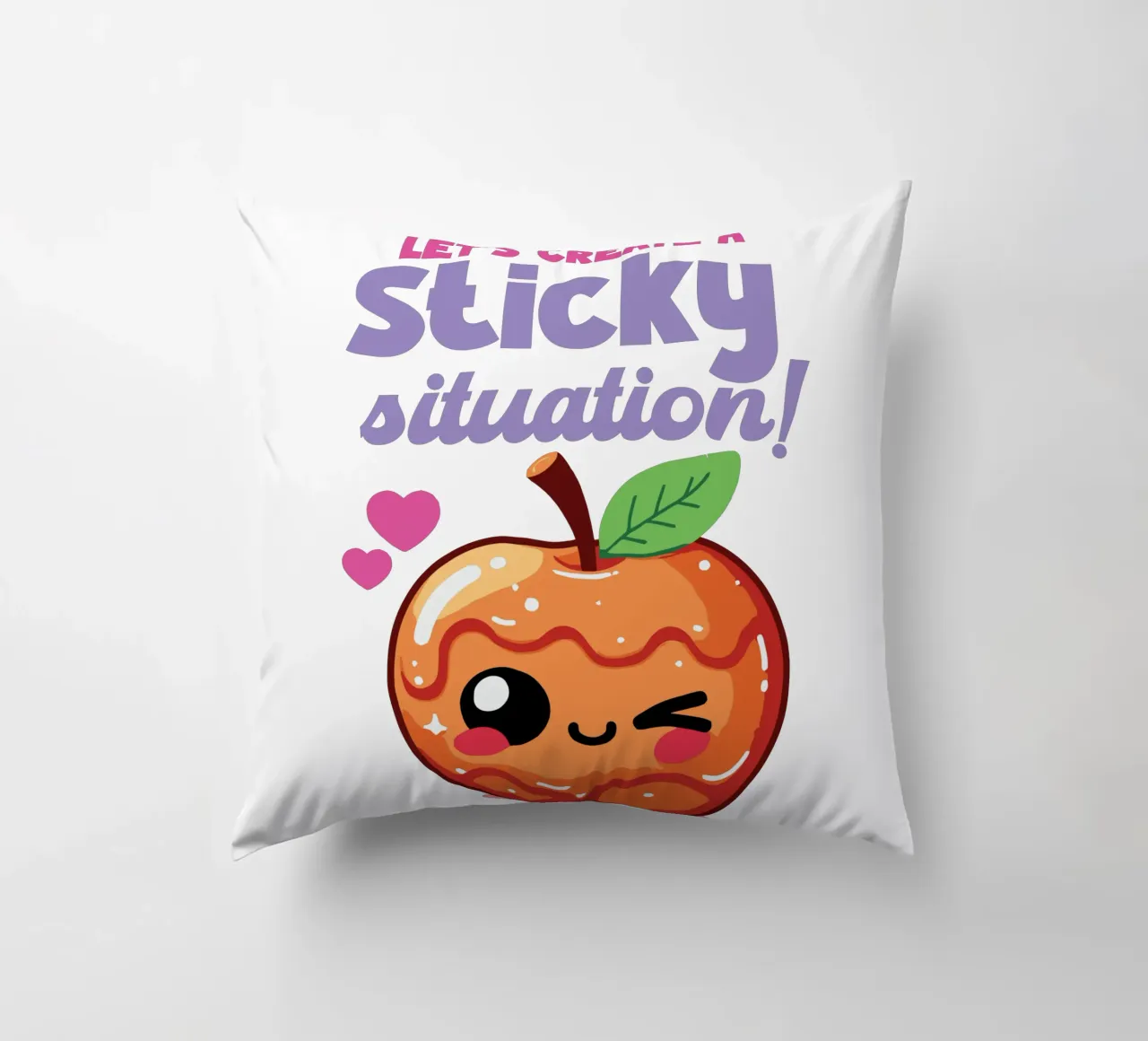 Let's create a sticky situation! cuscino da edsonramosart