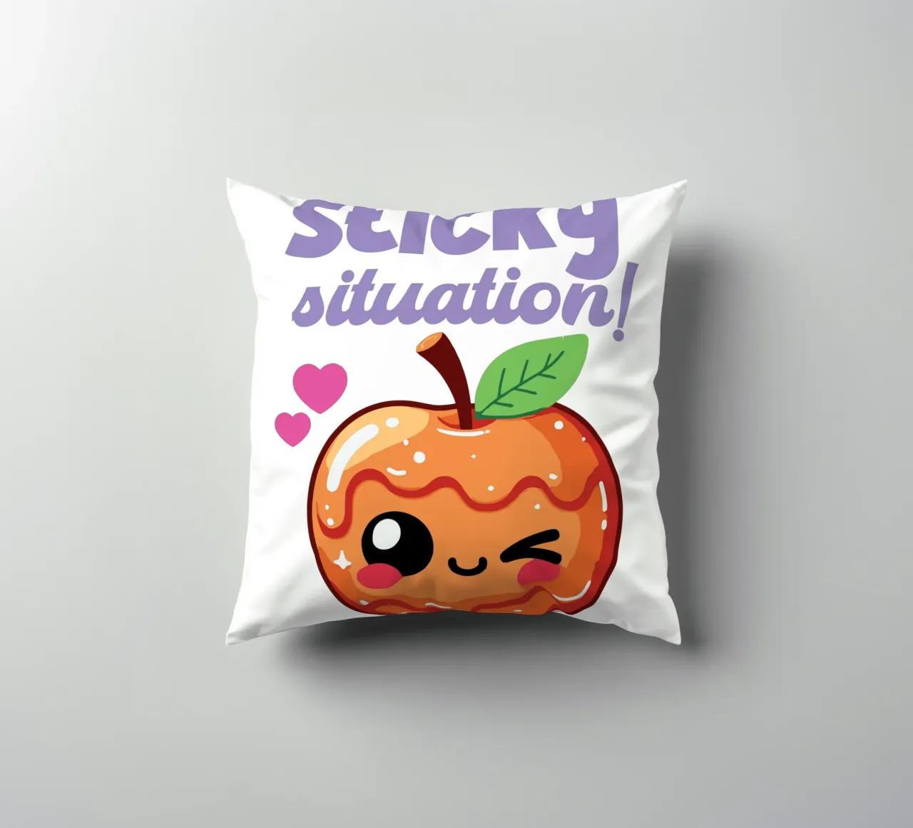 Let's create a sticky situation! cuscino da edsonramosart