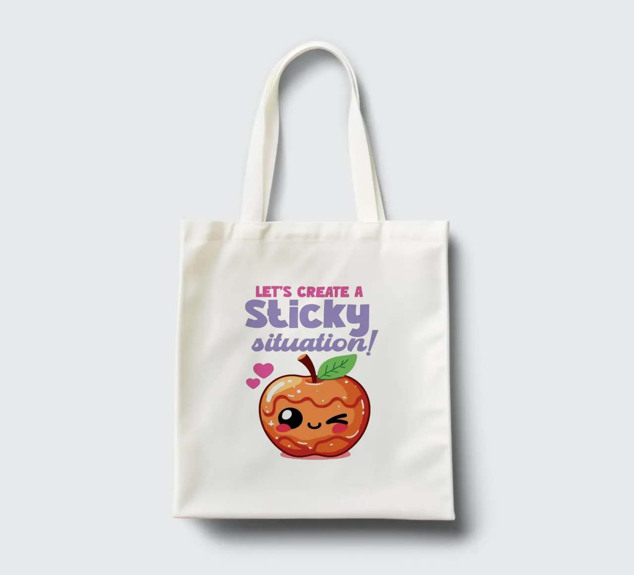 Let's create a sticky situation! tote bag de edsonramosart