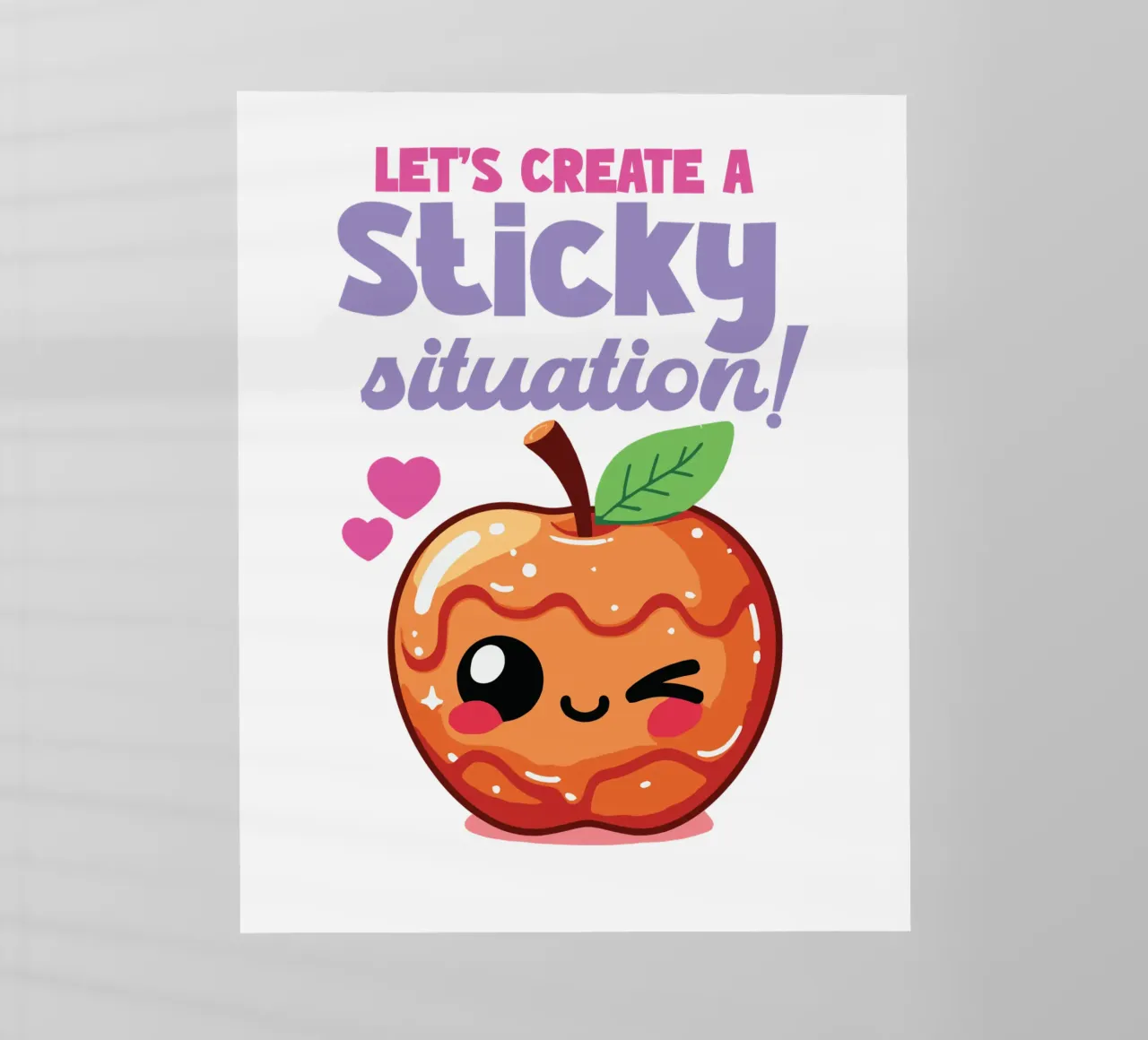 Let's create a sticky situation! pellicola backlit da edsonramosart