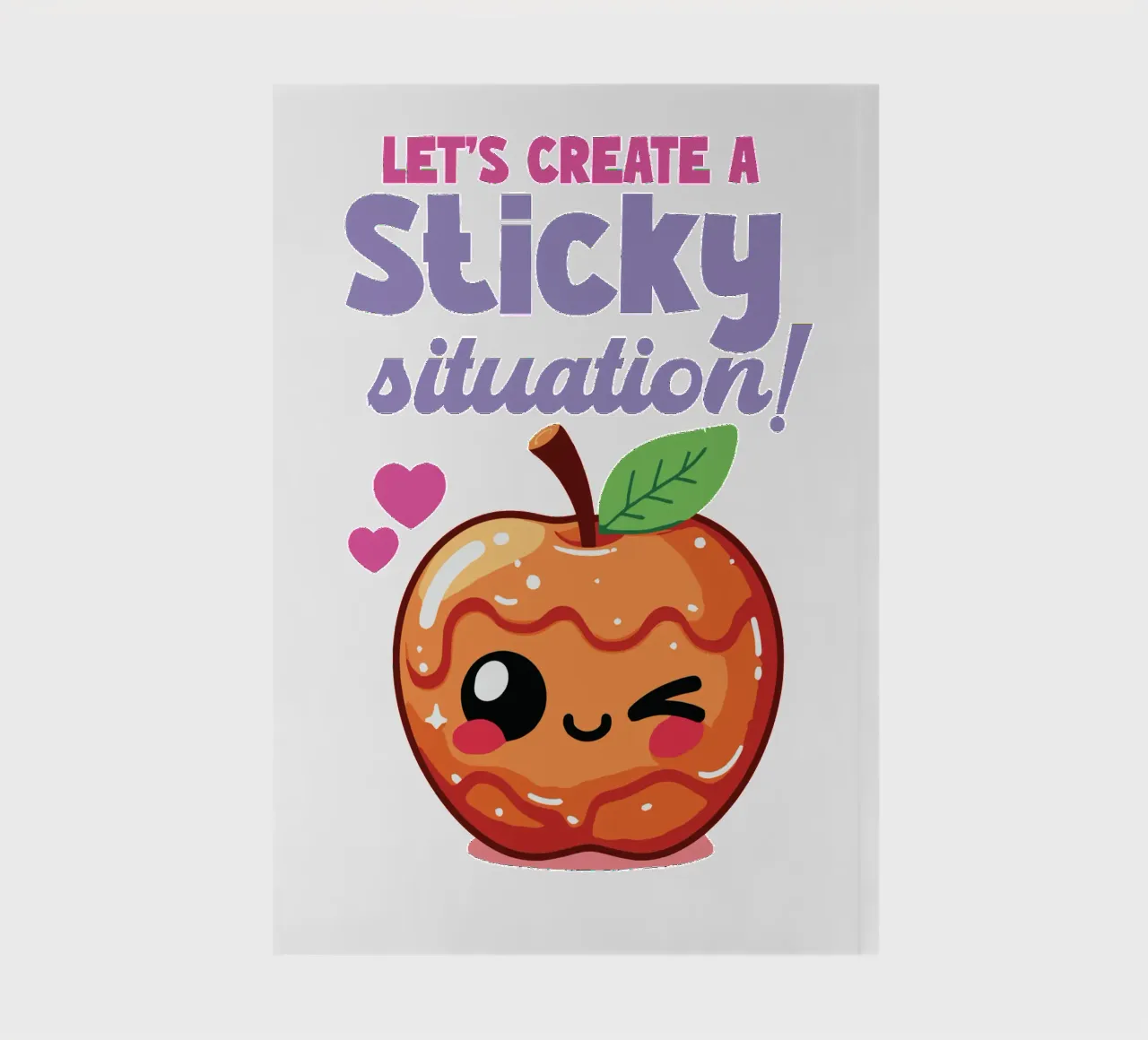 Let's create a sticky situation! notebook by edsonramosart