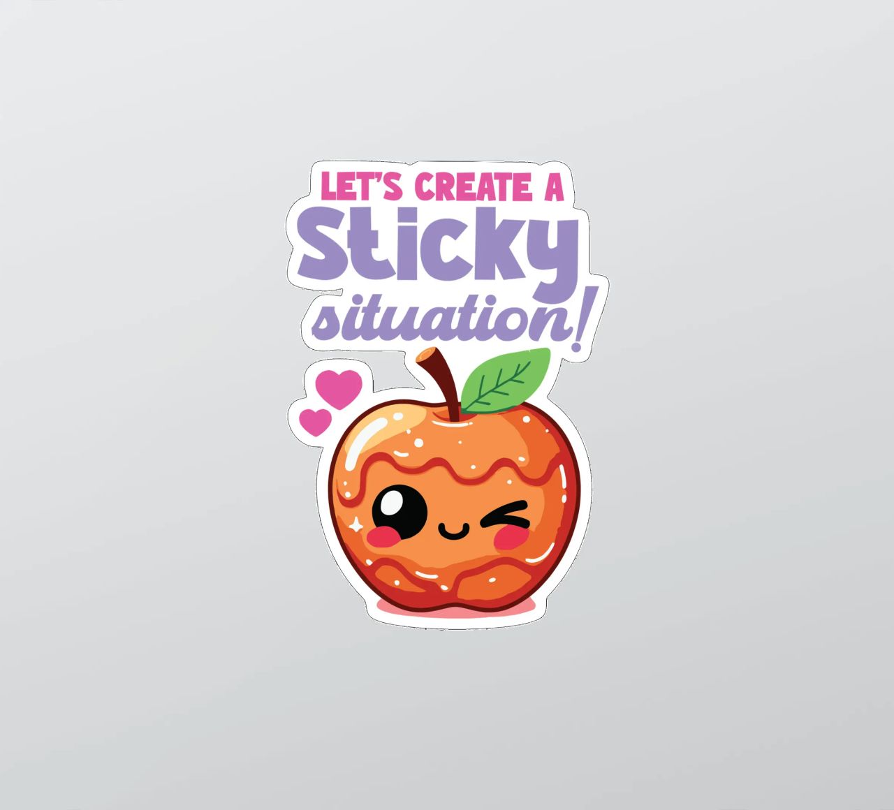 Let's create a sticky situation! adesivo da edsonramosart