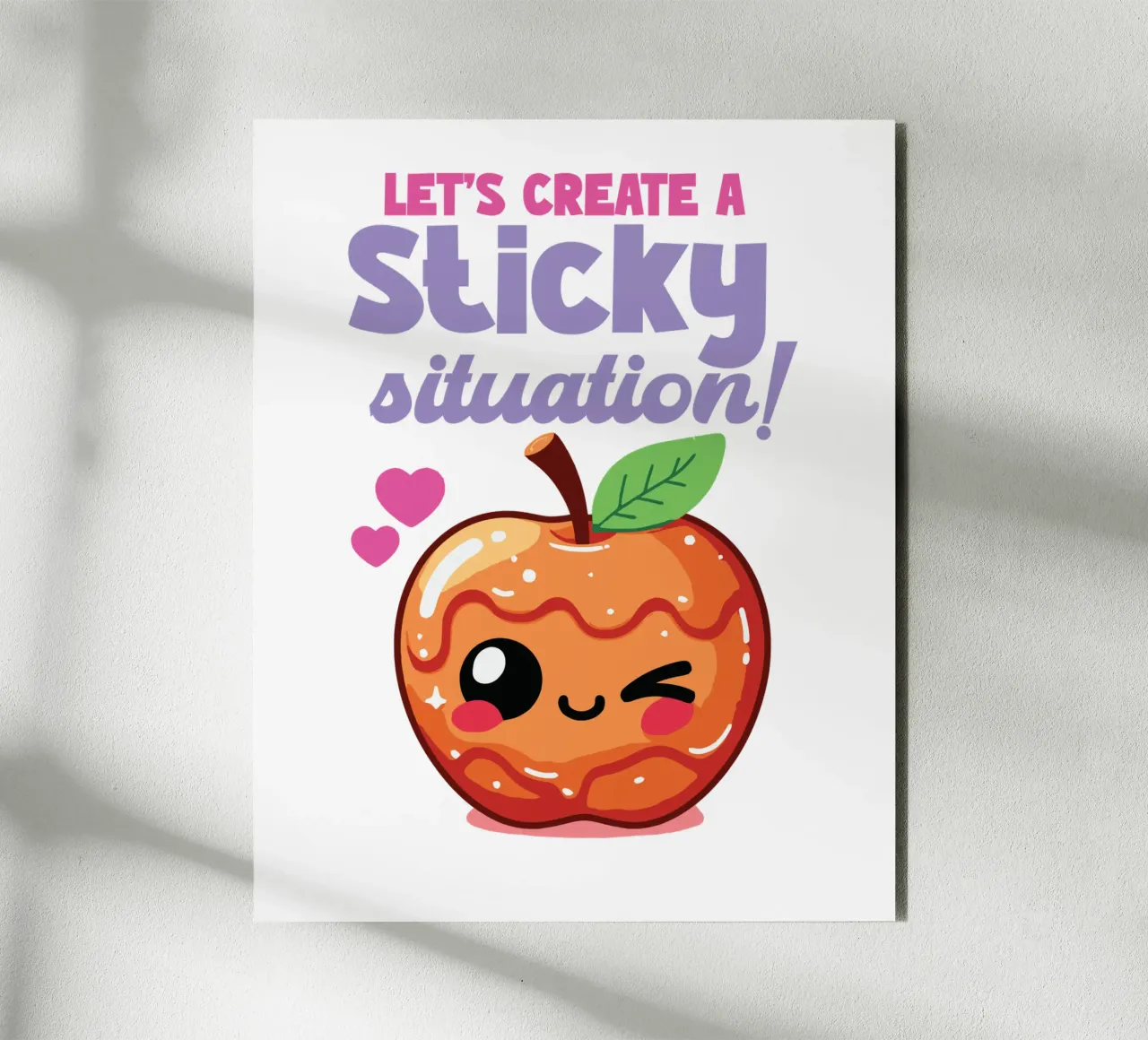 Let's create a sticky situation! alluminio dibond da edsonramosart