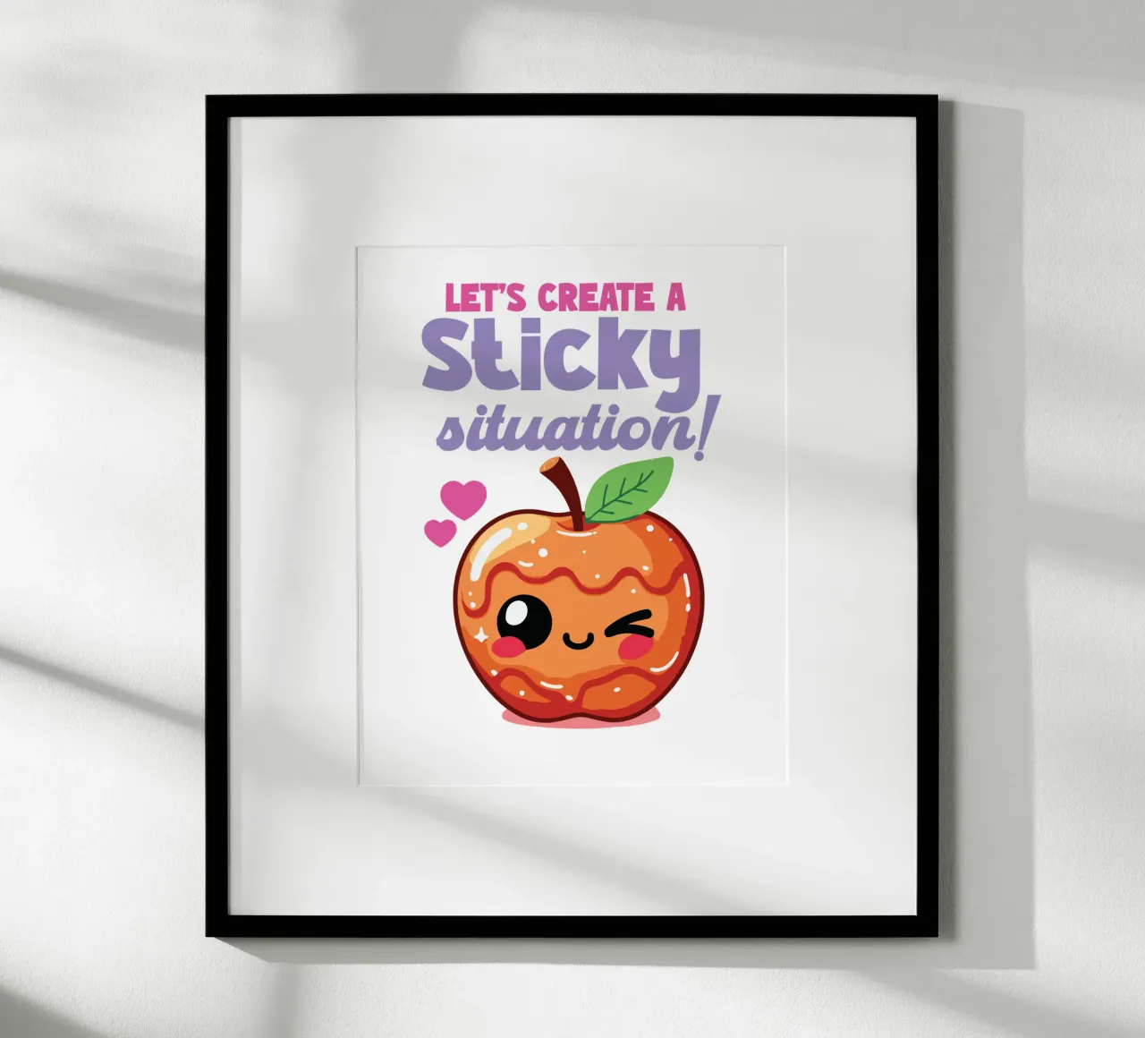 Let's create a sticky situation! poster da edsonramosart
