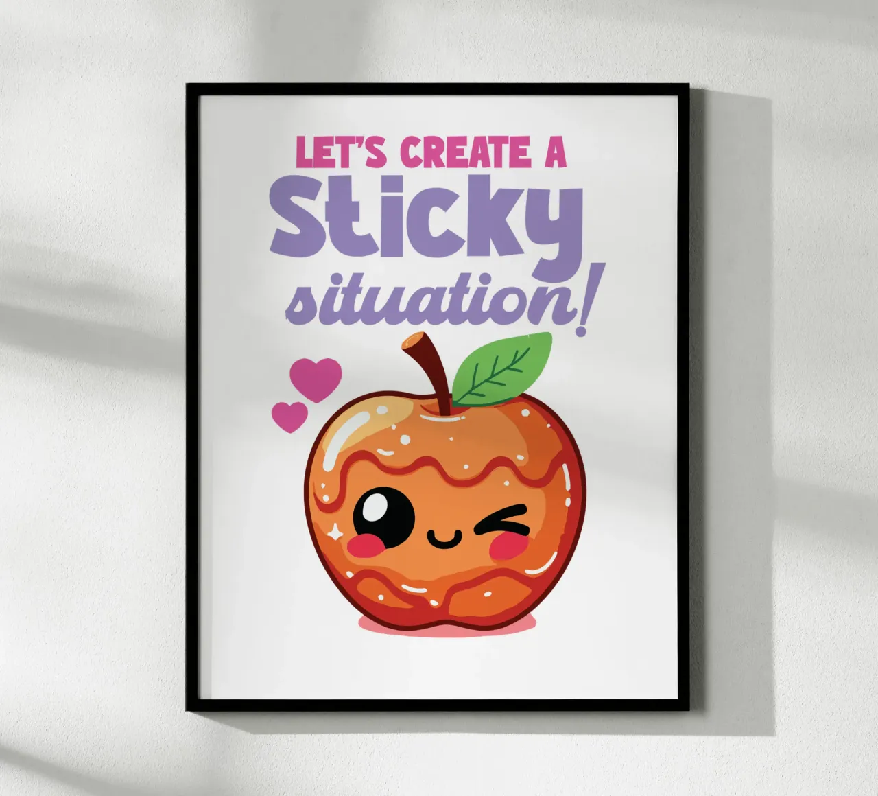 Let's create a sticky situation! poster da edsonramosart