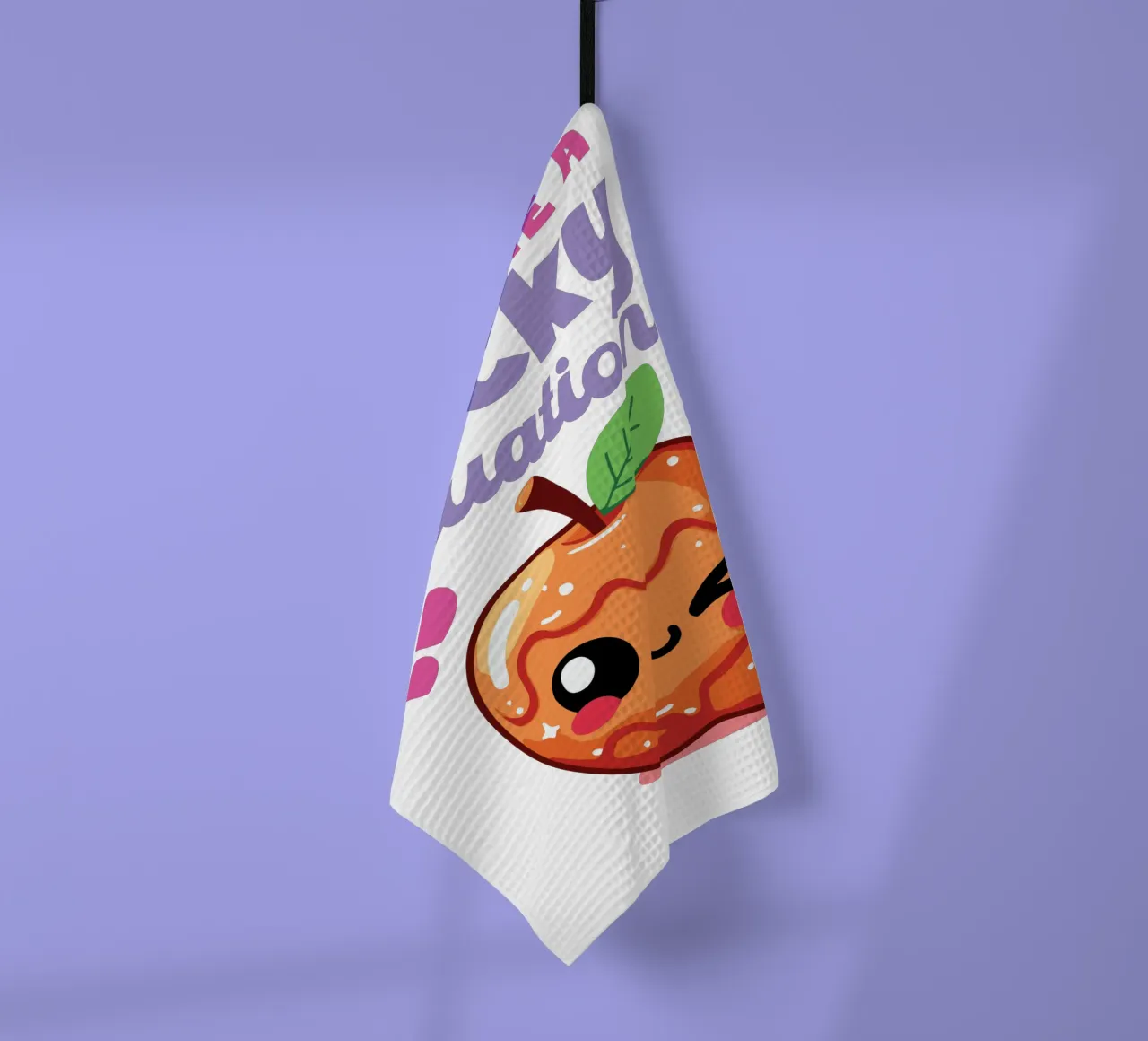 Let's create a sticky situation! canovaccio da cucina da edsonramosart