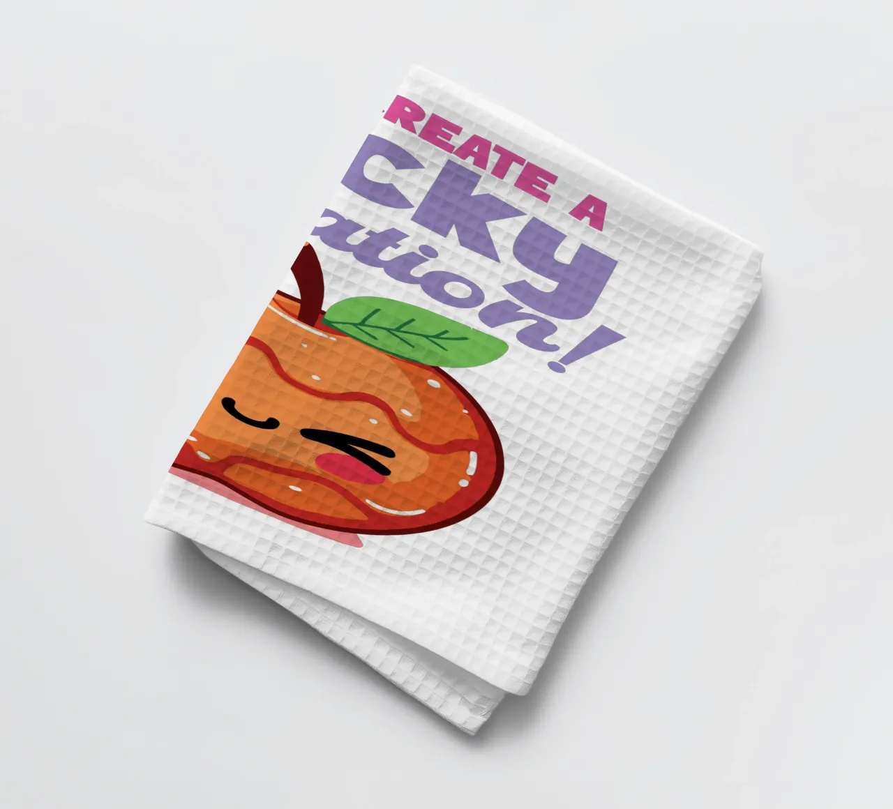 Let's create a sticky situation! canovaccio da cucina da edsonramosart