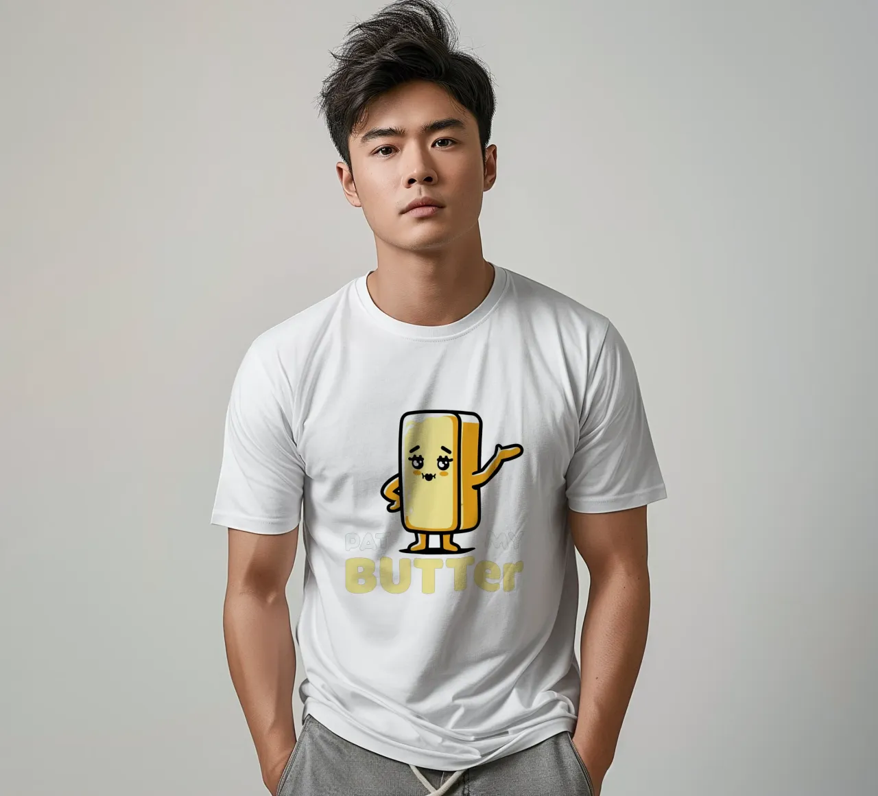 Pat My Butter t-shirt da edsonramosart