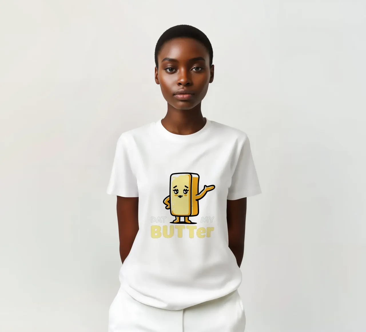 Pat My Butter t-shirt da edsonramosart